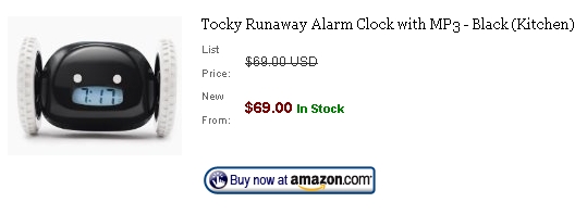 nanda, tocky, alarm clock