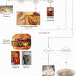 McDonald's Flow Chart of Calories
